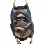 Michael Kors Fulton Blue Leather Large Shoulder Bag 05