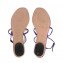 Gucci Purple Satin GG Sparkling Thong Flat Sandals 05