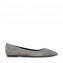 Tod's Grey Suede Stud Embellished Pointed Toe Ballet Flats 02