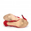 Jimmy Choo Red Suede Leather Ren 100 Sandals 05
