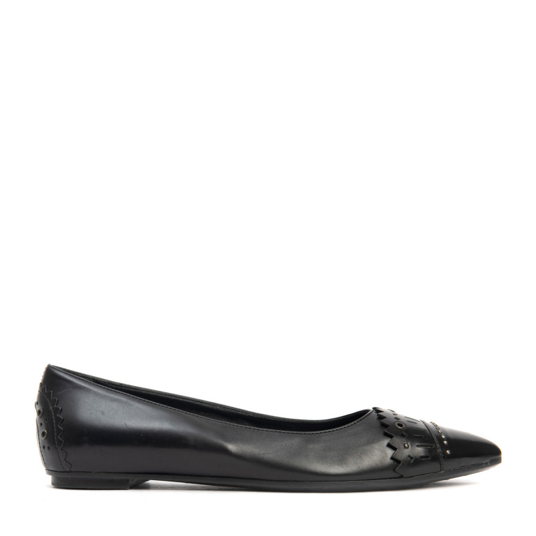 tod's pointed toe flats