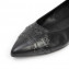 Tod's Black Leather Pointed Toe Ballet Flats 05