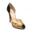 Christian Louboutin Corpus 100 Leather and Chain Pumps (01)