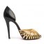 Christian Louboutin Corpus 100 Leather and Chain Pumps (02)