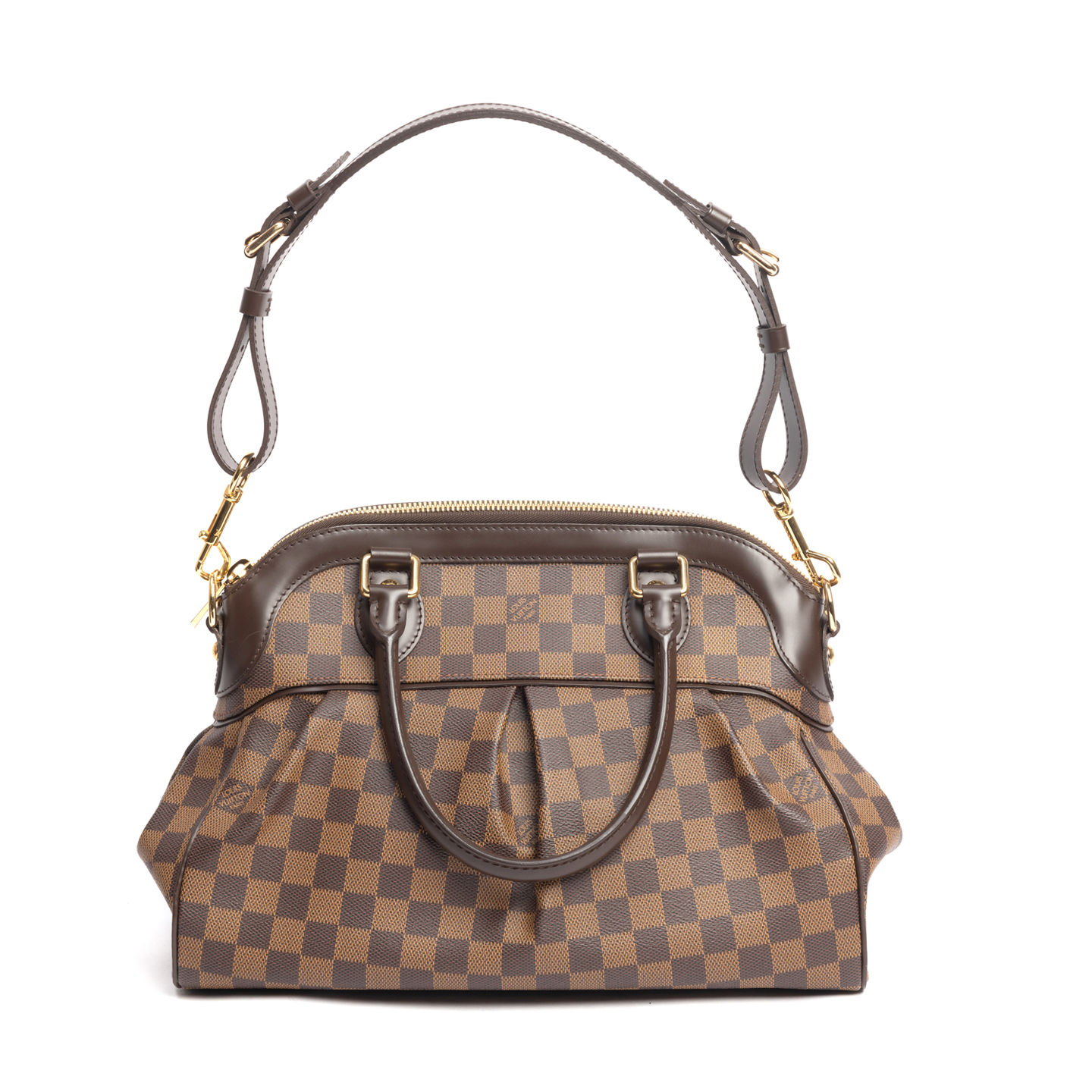 Louis Vuitton Damier Ebene Trevi PM - Brown Totes, Handbags