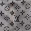 Louis Vuitton Grey:Black Monogram Shawl (06)