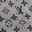 Louis Vuitton Grey:Black Monogram Shawl (07)