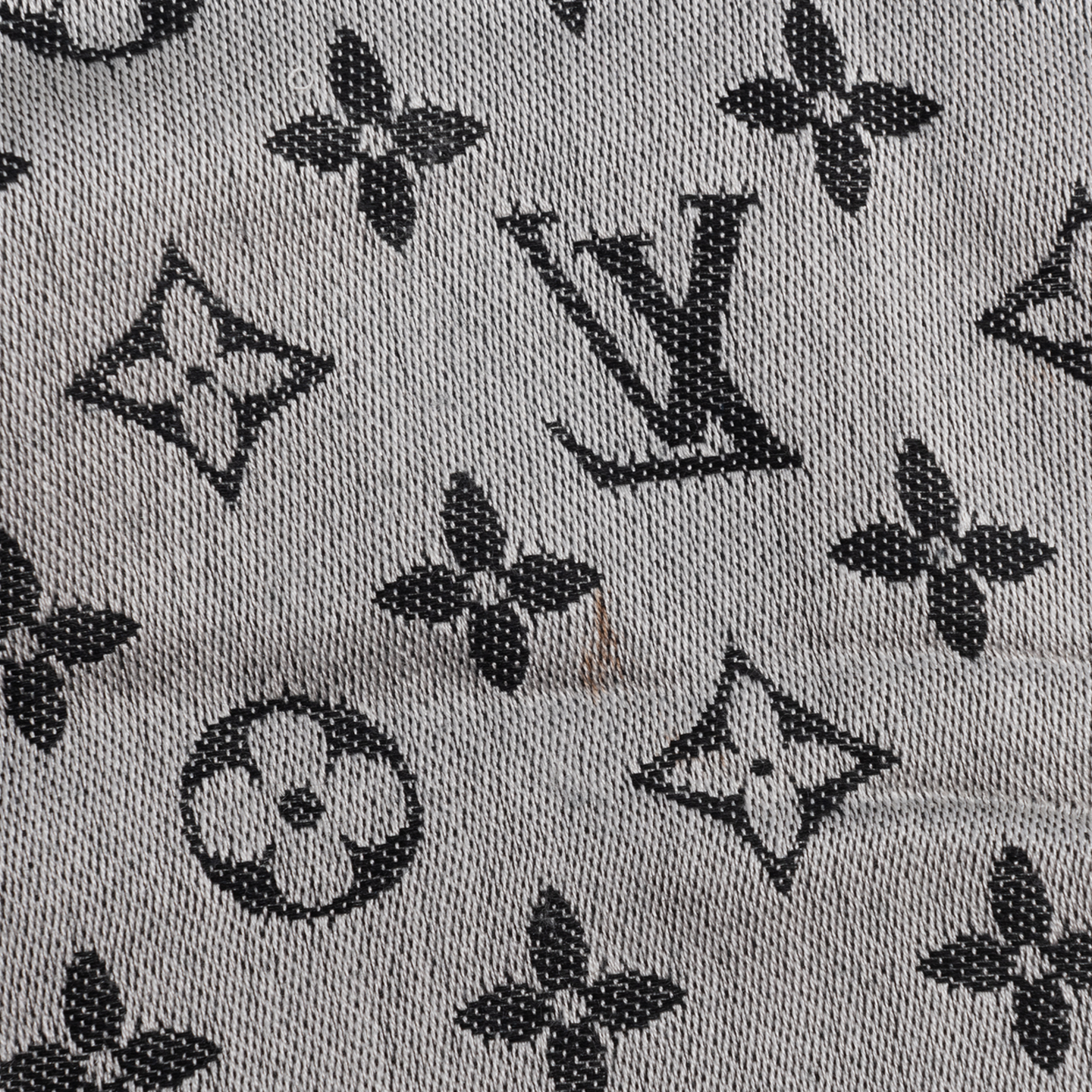 Louis Vuitton Grey Monogram Blanket Shawl – Savonches