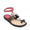 Louis Vuitton Multicolor Leather Tribal Mask Magic Spell Flat Sandals (01)