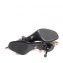 Prada Black Patent Leather Flame Detail Sandals (03)