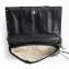 Versace Black Lambskin Flap Shoulder Bag 06