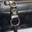 Versace Black Lambskin Flap Shoulder Bag 08