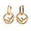 Fendi F is Fendi Gold Earrings (05)