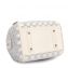 Louis Vuitton Limited Edition Gris Creme Damier Cubic Speedy Cube PM Bag (05)