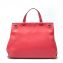 Gucci Red Leather Bamboo Daily Medium Top Handle Bag (02)