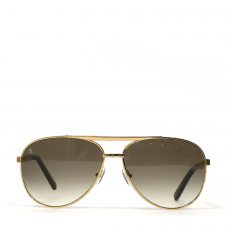 Louis Vuitton Attitude Pilote Sunglasses Z0339U Gold  (04)