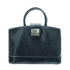 Louis Vuitton Black Epi Leather Mirabeau PM Bag (01)