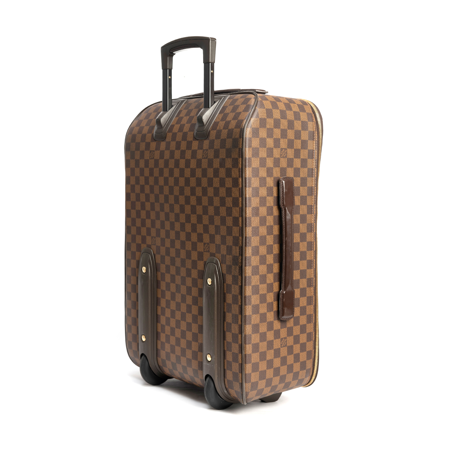 LOUIS VUITTON Damier Ebene Brown Pégase Suitcase with protective cover. -  Bukowskis