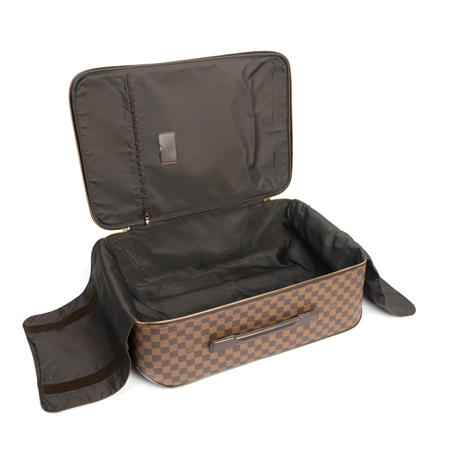 LOUIS VUITTON suitcase N23295 Pegas 65 Damier canvas Brown unisex Used –