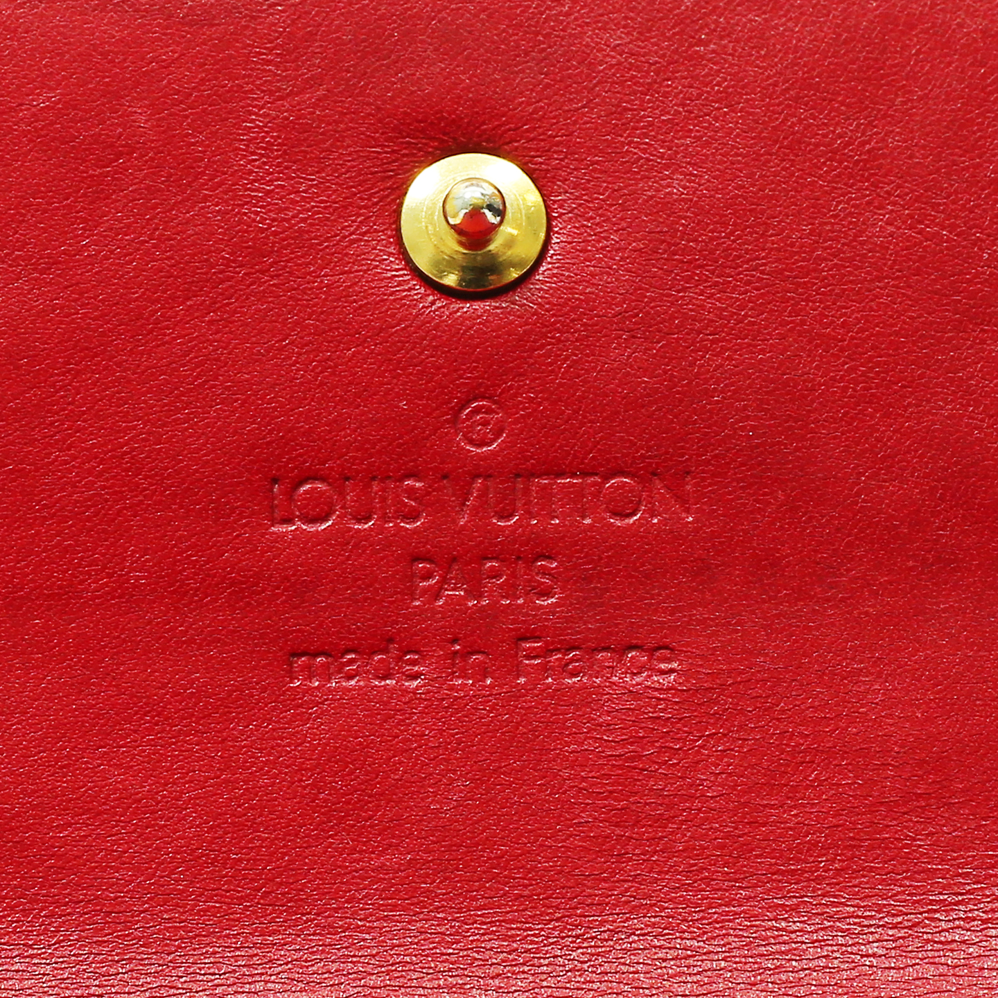 Louis Vuitton Pomme D'Amour Monogram Vernis Porte Tresor