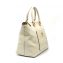 Prada Cream Vitello Daino Leather Tote Bag (03)