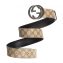 Gucci GG Supreme Canvas Interlocking G Belt, Size 36 (06)
