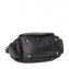 Prada Black Leather Foldover Small Shoulder Bag (04)