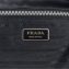 Prada Black Leather Foldover Small Shoulder Bag (07)