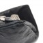 Balenciaga Black Lambskin Leather Giant 21 Silver Envelope Clutch Bag (07)