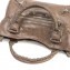 Balenciaga Brown Arena Leather Giant 21 Silver City Bag (02)
