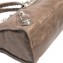 Balenciaga Brown Arena Leather Giant 21 Silver City Bag (07)