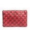 Marc Jacobs Red Quilted Leather Tassel Padlock Clutch (02)