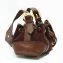 Burberry Brown Suede and Leather Drawstring Hobo (03)