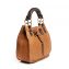 Miu Miu Brown Leather Bi-Color Top Handle Bag (01)