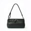 BottegaVeneta Ebony Intrecciato Woven Leather Frame Pochette Bag (05)
