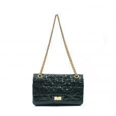 Chanel Crackled Patent Calfskin Puzzle Reissue 225 Flap Bag