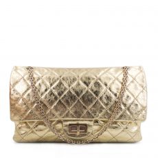 Chanel Gold Reissue 2.55 Quilted Calfskin Leather 226 Flap Bag