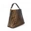 Fendi Tobacco Zucca Canvas and Leather Large Hobo (01)