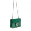 Gucci Green Polished Calfskin Leather Interlocking G Shoulder Bag (02)