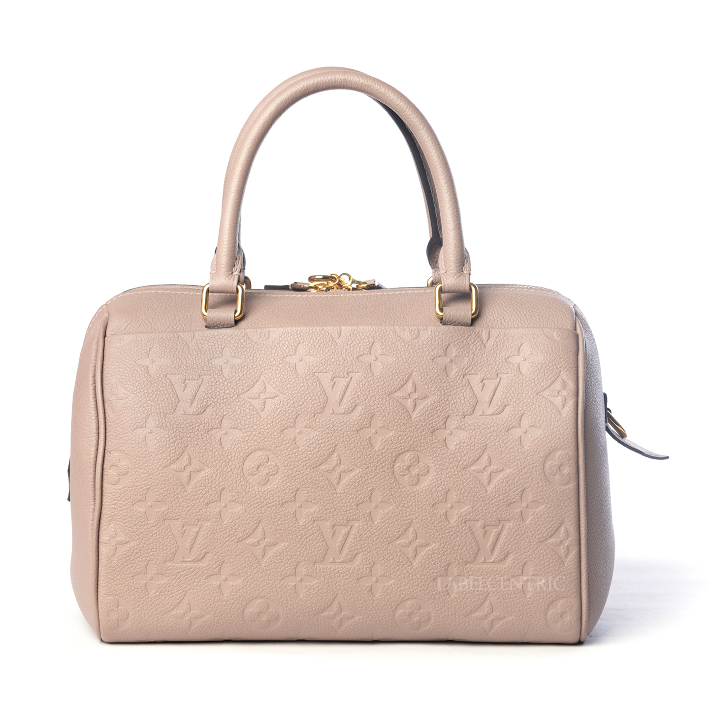 Louis Vuitton Mastic Monogram Empreinte Leather Speedy Bandouliere 25 NM  Bag - Yoogi's Closet