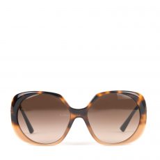Versace Brown Gradient Square Sunglasses