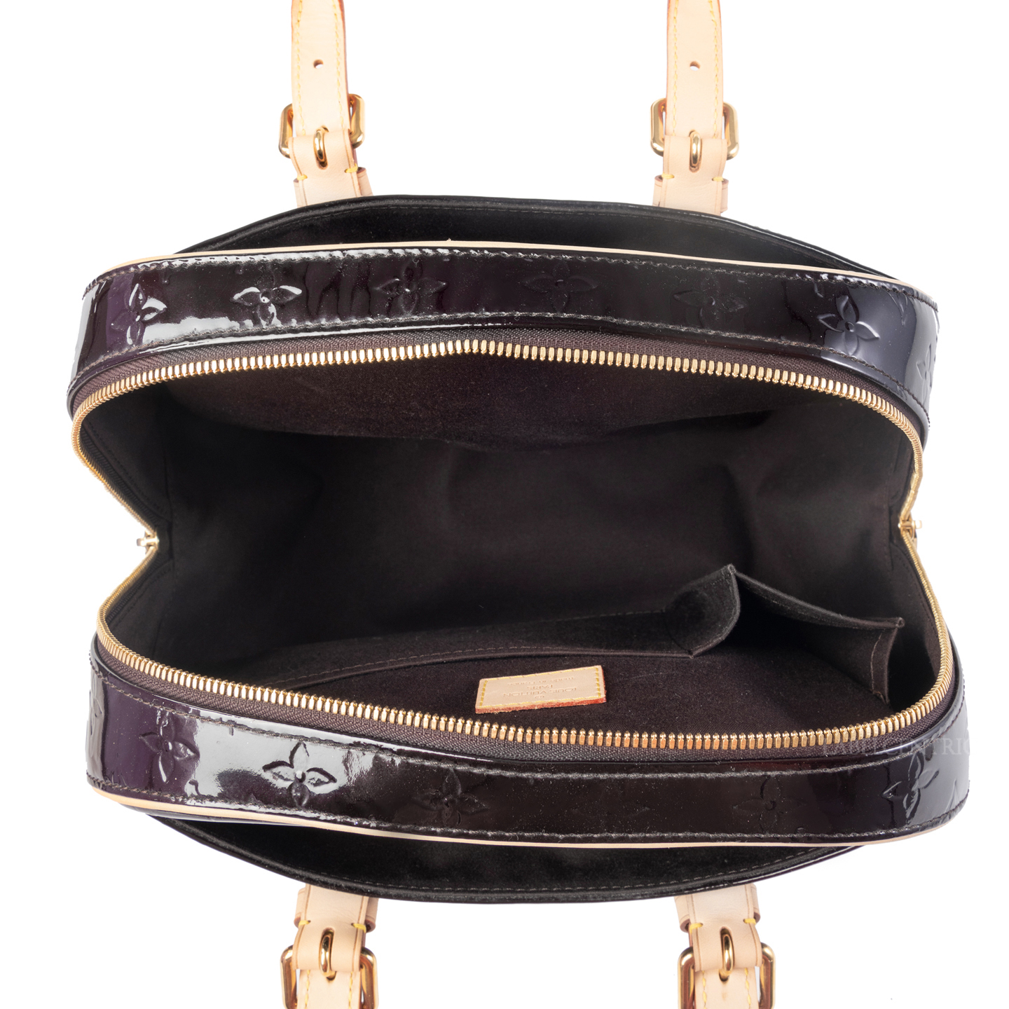 Louis Vuitton Amarante Monogram Vernis Summit Drive Bag - LabelCentric
