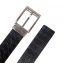 Salvatore Ferragamo Adjustable Gancio Embossed Leather Belt (02)