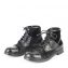 Dolce & Gabbana Pony Hair and Leather Lace-up Ankle Boots (03)