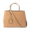 Fendi Vitello Leather Medium 2Jours Elite Tote Bag