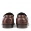 Salvatore Ferragamo Dark Brown Leather Dress Loafers (02)