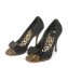 Dolce & Gabbana Bow Embellished Peep-toe Pumps (01)
