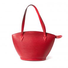 Louis Vuitton Red Epi Leather Saint Jacques GM Bag